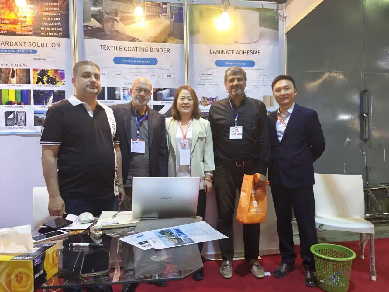 Zhejiang Ruico Advanced Materials Co., Ltd. participó en la 26ª Exposición Textil Asiática